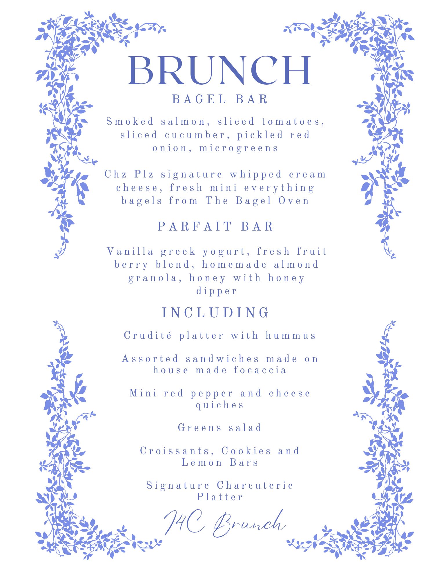 I4C Brunch in the Vineyard