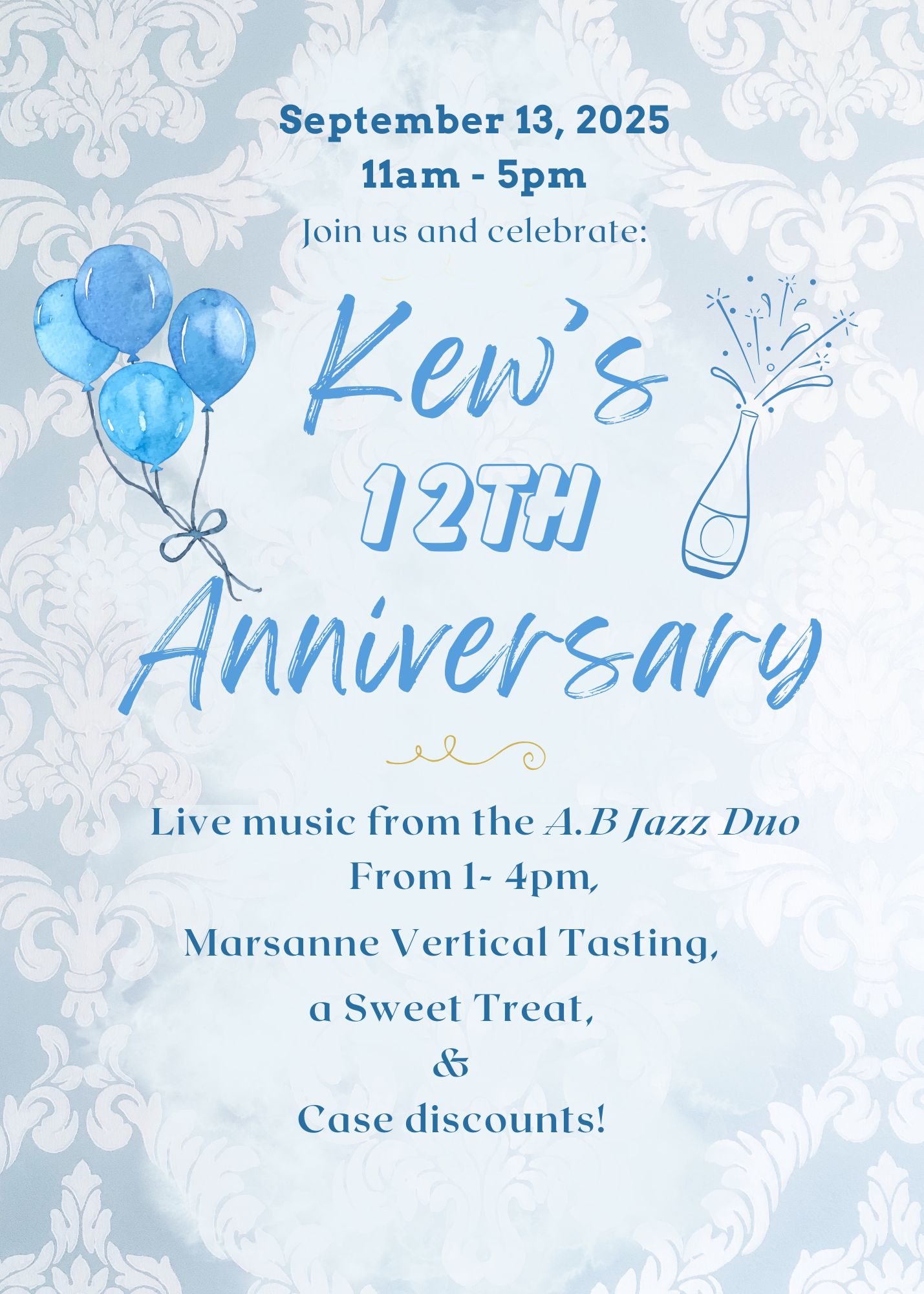 12th Anniversary Celebration