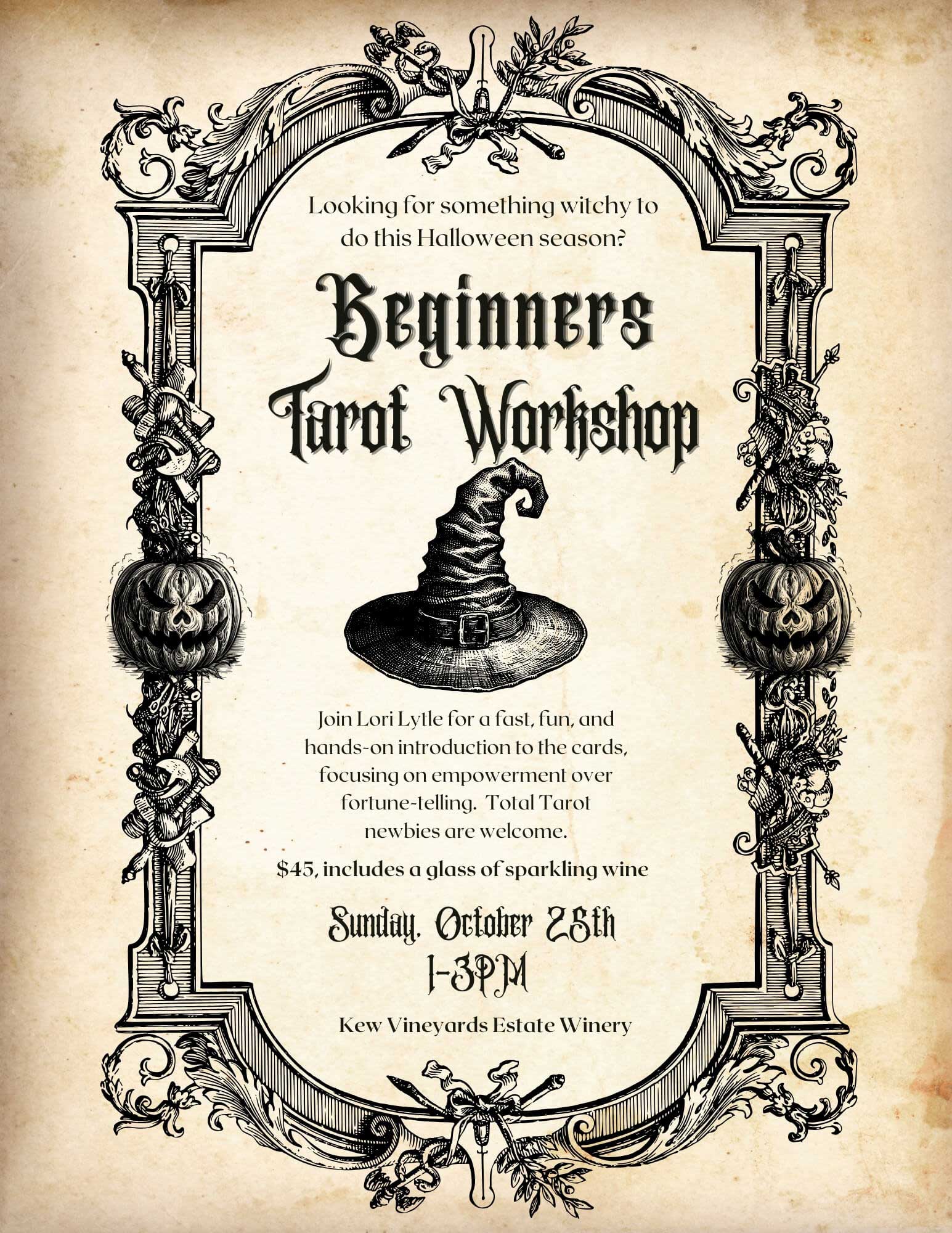 Beginners Tarot Workshop